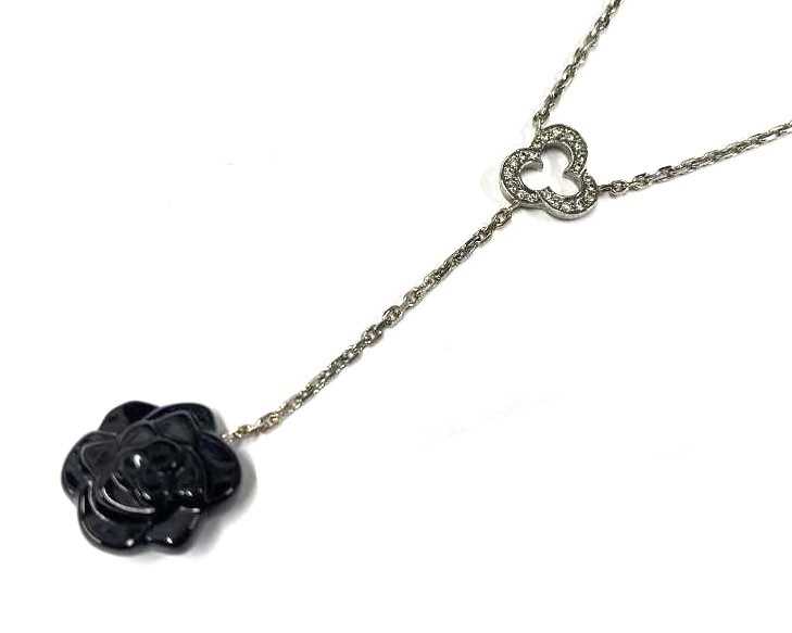 シャネル買取 カメリア ネックレス